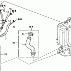 BF135AK0 XCA Water Hose + Thermostat