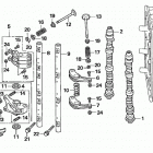 BF225A6 XCA Camshaft + Rocker Arm