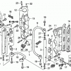 BF225A6 XCA Fuel Pipe + Injector