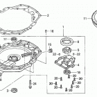 BF200A5 XCA Oil Pump + Flywheel