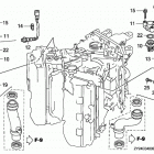 BF200A5 XXA Exhaust Manifold + Thermostat