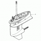 BF50A5 LRTA Картер коробки передач в сборе (нога)