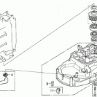 BF50A5 LRTA Кожух первичной шестерни