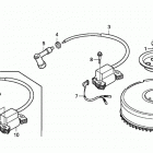 BF5A5 SA Flywheel + Ignition Coil