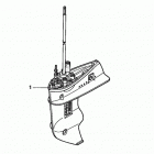 BF9.9D5 LHA Картер коробки передач в сборе (нога)