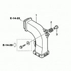 BF90A5 LHTA Muffler Duct