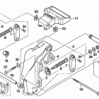 BFP9.9D5 XHTA Кронштейн крепления транца