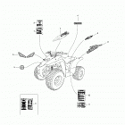 Mini DS 90 2-strokes Decals 170a-25