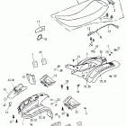Quest 90 4-strokes Body cover, seat 172a-18