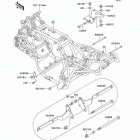 Bayou 300 (KLF300-B11) Рама ,крепежные детали