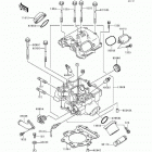 Bayou 400 4X4 (KLF400-B6) Cylinder head(-lf400ae532917)