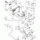 Bayou 400 4X4 (KLF400-B6) Radiator(lf400ae532918-)