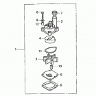BF150A4 XCA Water Pump Impeller Kit (2)