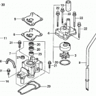 BFP8D4 XHA Water Pump + Vertical Shaft (ul Size)