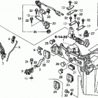 BF20D3 LRA Oil Case + Shift Shaft (remote Specification)