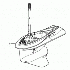 BF225A2 XXCA Картер коробки передач в сборе (нога)