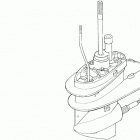BF15AX LA Gear Case Assembly