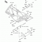 Bayou 220 (KLF220-A10) Рама ,крепежные детали
