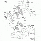 Mojave 250 (KSF250-A11) Воздухозаборник