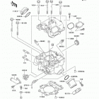 Prairie 400 4X4 (KVF400-A1) Cylinder head(-vf400ae515522)