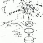 H015201UD Carburetor(9.9 Hp Model) (1304-855772t)
