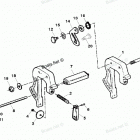 H009201TS Clamp Brackets (serial # 0e127700 Thru 0e143887)