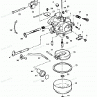 H015201TD Carburetor (9.9 Hp Model) (1300-852406t)