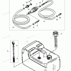 H015201TS Fuel Tank And Line Assembly (plastic - 3.2 Gallon)