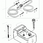 H015211TD Fuel Tank And Line Assembly (plastic - 3.2 Gallon)