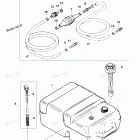 H025211TS Fuel Tank And Line Assembly (6.6 Gallon)
