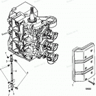 H090422TD Intake Cover - Throttle Linkage
