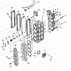 H120412TD Cylinder Block Assembly(serial # 0e138600 Thru 0e173427)