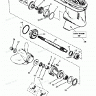H120422TD Gear Housing Assembly(propshaft) (6 Jaw Reverse Clutch)