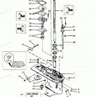 H120412SD Gear Housing Assembly(driveshaft) (6 Jaw Reverse Clutch)