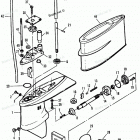 H005211RD Gear Housing (all Models)