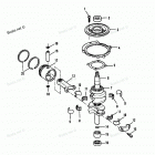 H009201RD Crankshaft And Piston (88a-92b & Ser. # E000001 Thru E12...