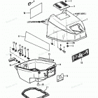 H009201RZ Top Cowl (90a Thru 92b & Ser. # E000001 Thru E127699)
