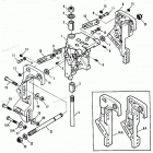 H070312RX Swivel Bracket-stern Brackets (power Trim)