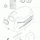 DF 6SK10 Engine Cover (Model :10-)