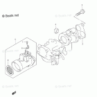 DF 9.9THLK10 Inlet Manifold