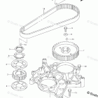 DF 9.9THSK10 VIN# Timing Belt (Model:05-)