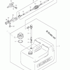 DF 9.9THSK10 VIN# Fuel Tank (Resin)