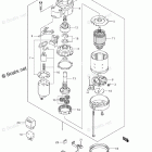 DF 40TLK10 Starting Motor (Model:05%10)