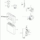 DF 100TXK10 PTT Switch / Engine Control Unit (Model:01%03)