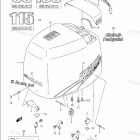 DF 115TXK10 Engine Cover (Model:03-09)