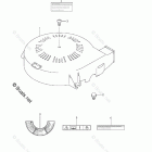 DF 140TXK10 RING GEAR COVER