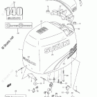 DF 140TXK10 Engine Cover (Model:02)