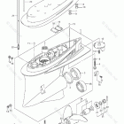 DF 300TXK10 Gear Case (DF300Z)