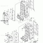 DF 300TXK10 ГОЛОВКА ЦИЛИНДРА