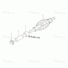 DF 300TXXZK10 Fuel Hose